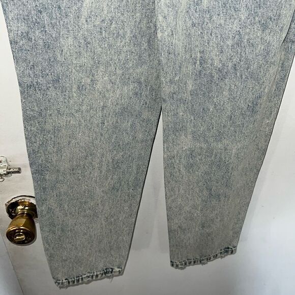 PRINCESS POLLY Zaiden Blue Denim Straight Leg Jeans-0 NWT - Picture 7 of 9